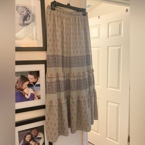 Festive/Paisley Maxi Skirt